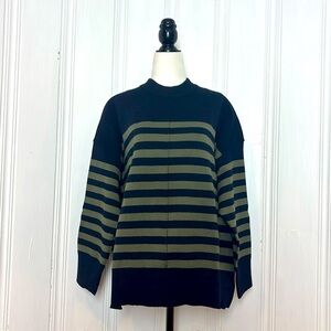 NWT ZARA Striped Boxy Sweater – Chic & Casual Comfort